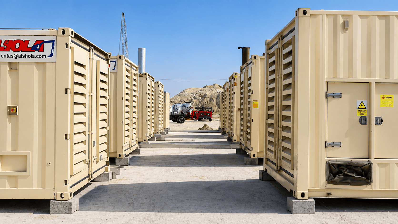 generator rental power rental