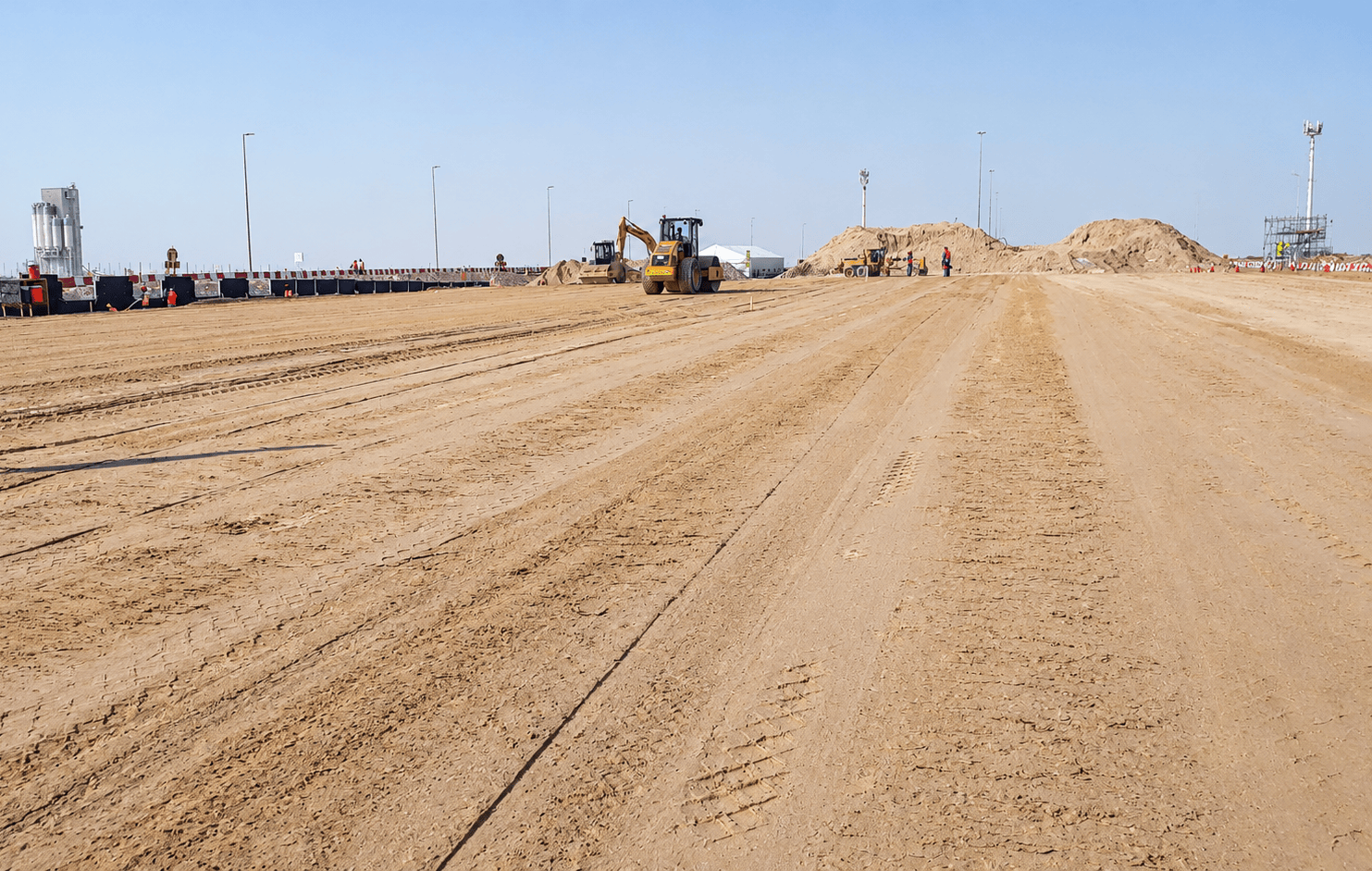 Bulk Area Grading & Levelling works