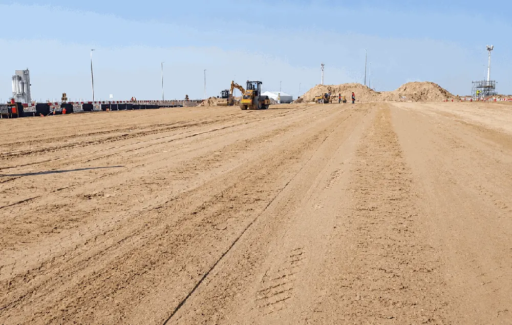 Bulk Area Grading & Levelling works